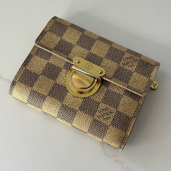 Louis Vuitton Handbags - Louis Vuitton Damier Azur Koala Wallet
